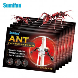 Пластырь обезболивающий для суставов (Sumifun Ant Pain Relief Patch) 8 шт