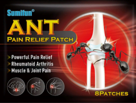 Пластырь обезболивающий для суставов (Sumifun Ant Pain Relief Patch) 8 шт