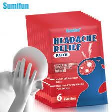 Пластырь от головной боли Сумифун (Headache Relief Sumifun) 6 шт