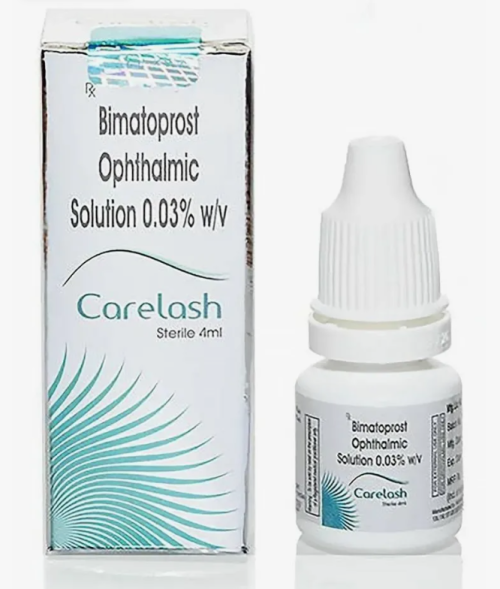 Средство для роста и красоты ресниц (Carelash Bimatoprost Ophthalmic solution 0,03%) 4 мл