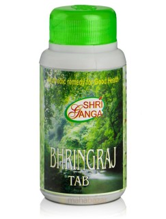 Брингарадж для волос Шри Ганга (Bhringraj Shri Ganga) 200 табл
