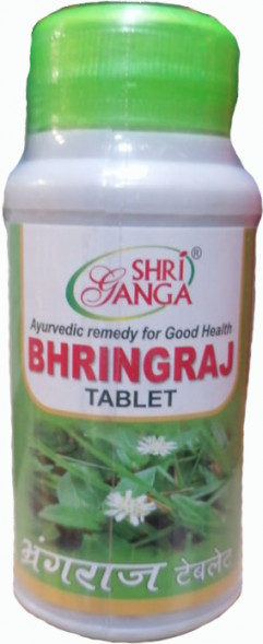 Брингарадж для волос Шри Ганга (Bhringraj Shri Ganga) 200 табл