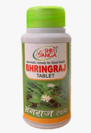 Брингарадж для волос Шри Ганга (Bhringraj Shri Ganga) 200 табл