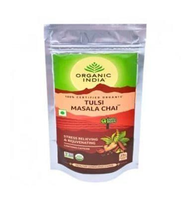 Чай Тулси с Масалой Органик Индия (Tulsi Masala Chai Organic India) 100 г