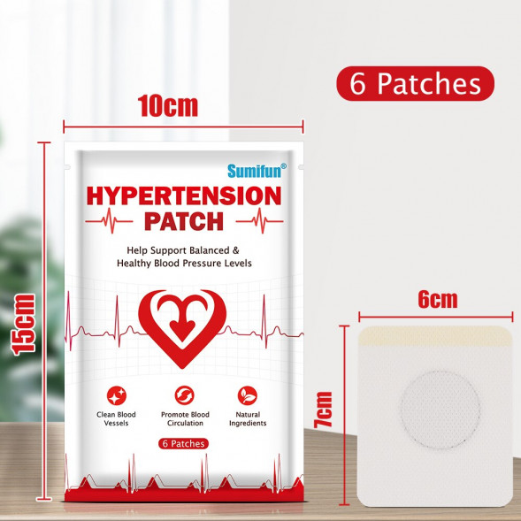 Пластыри от высокого давления (Sumifun Hypertension Patch) 6 шт