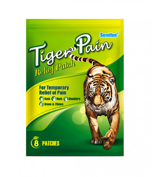 Пластырь обезболивающий для суставов (Tiger Pain Relief Sumifun) 8 шт
