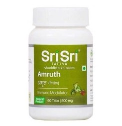УЦЕНКА! Амрут Шри Шри СРОК ДО 10.2026 (Amruth Sri Sri) 60 табл