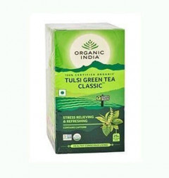 Чай Тулси Зеленый Органик Индия (Tulsi Green Tea Organic India) 25 пакетиков
