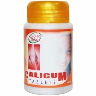 Каликум натуральный кальций Шри Ганга (Calicum Shri Ganga) 100 табл