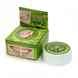 УЦЕНКА! Зубная паста с экстрактом зеленого чая ПОМЯТА УПАКОВКА (Binturong Green Tea Thai Herbal Toothpaste) 33 г