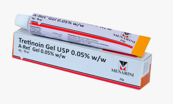УЦЕНКА! Третиноин Гель 0,05% ПОМЯТА УПАКОВКА (Tretinoin Gel USP 0.05% Menarini) 20 г 