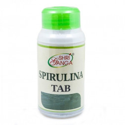 Спирулина таблетки Шри Ганга (Spirulina Shri Ganga) 60 табл
