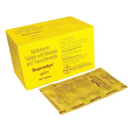 Супрадин мультивитамины Индия (Supradyn multivitamin Bayer) 15 табл