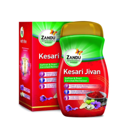 Чаванпраш Кесари Дживан с шафраном и жемчугом Занду (Kesari Jivan Saffron Pearl Enriched Revitalizer Zandu) 450 г