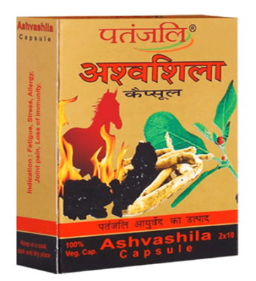 Ашвашила для нервной системы (Ashvashila Patanjali) 20 капсул
