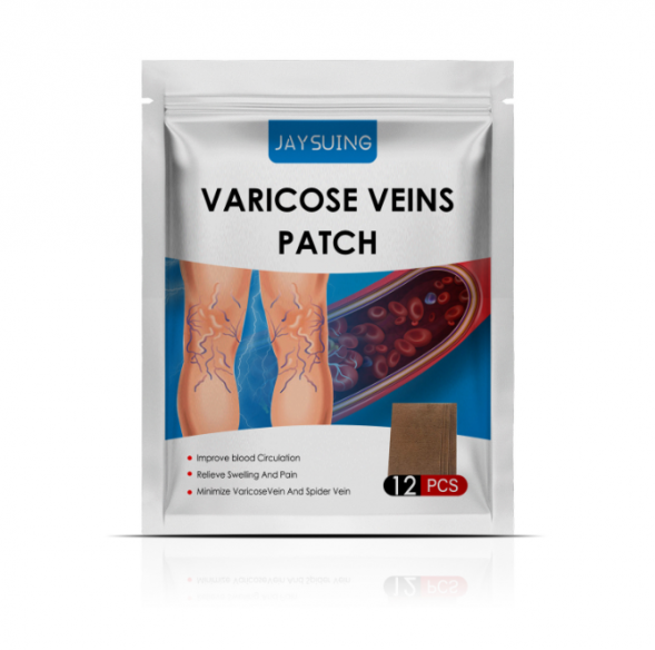 Пластыри от варикозного расширения вен (Jaysuing Varicose Veins Patch) 12 шт