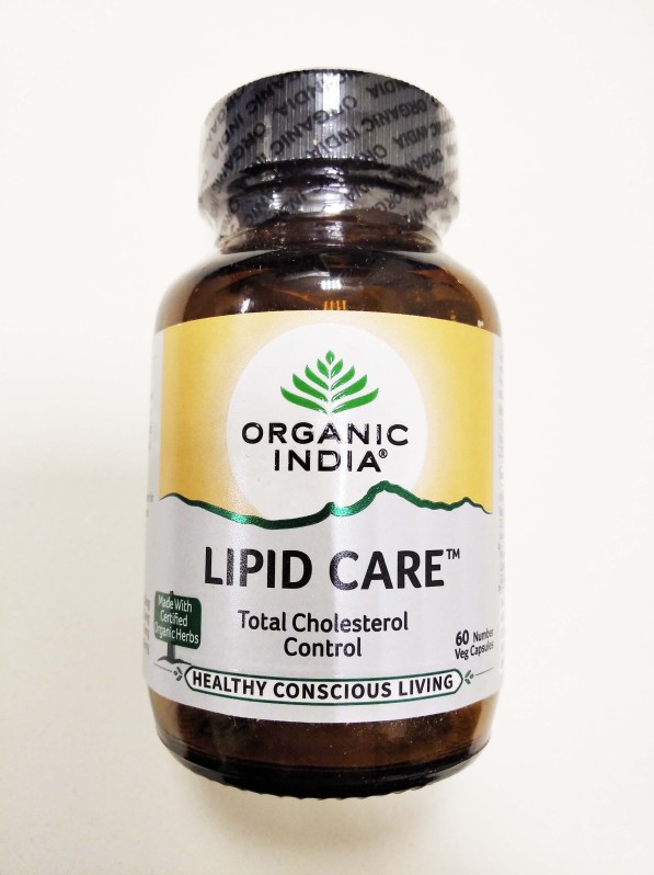 Капсулы Контроль холестерина Органик Индия (Lipid Care Organic India) 60 капс