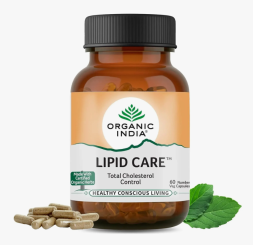 Капсулы Контроль холестерина Органик Индия (Lipid Care Organic India) 60 капс