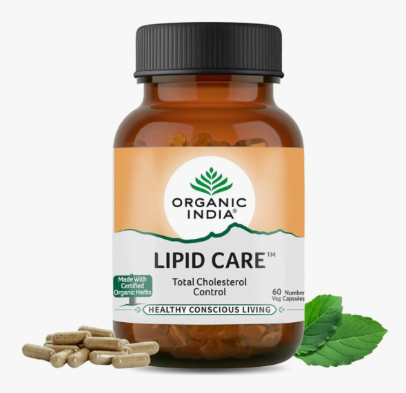 Капсулы Контроль холестерина Органик Индия (Lipid Care Organic India) 60 капс