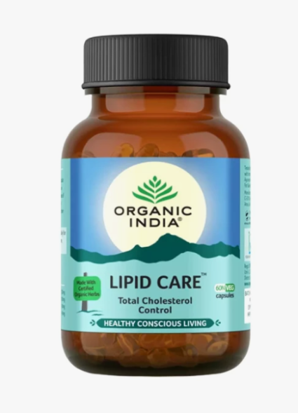 Капсулы Контроль холестерина Органик Индия (Lipid Care Organic India) 60 капс