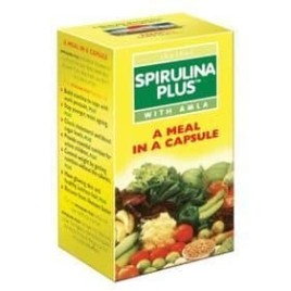 УЦЕНКА! Спирулина Плюс Амла Бадьянатх СРОК ДО 10.2026 (Spirulina Plus Amla Baidyanath) 60 капсул