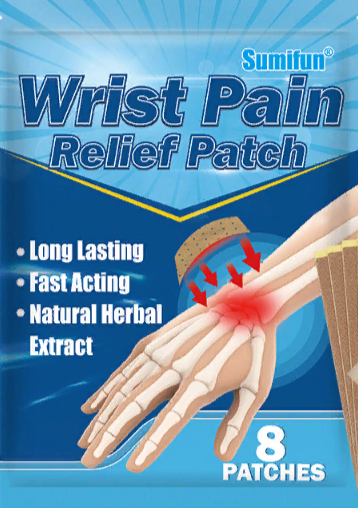 Пластырь для снятия боли в запястье (Sumifun Wrist Pain Relief Patch) 8 шт