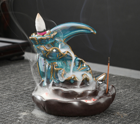 Подставка для благовоний стелющийся дым Месяц