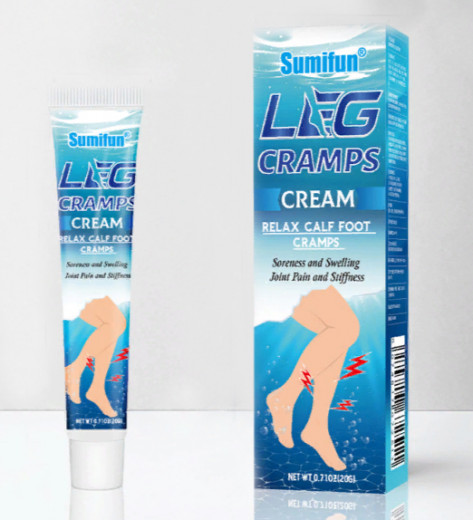 УЦЕНКА! Крем от Судорог в ногах СРОК ДО 10.2024 (Leg Cramps Cream Sumifun) 20 г — 