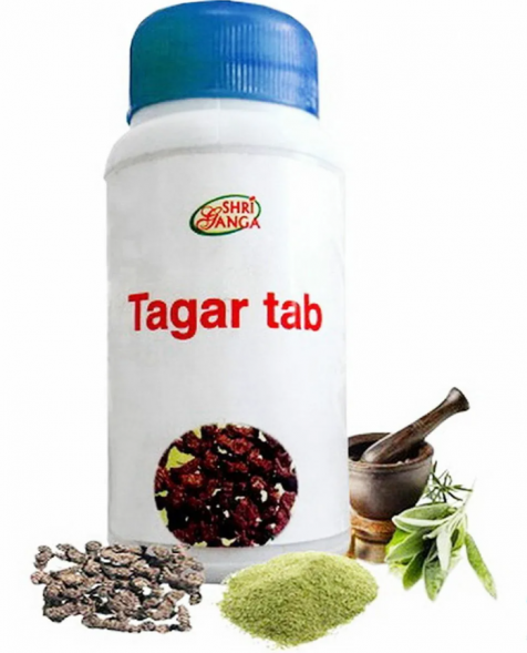 Тагар таблетки Шри Ганга (Tagar Shri Ganga) 120 табл