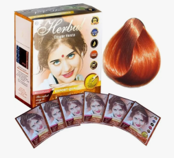 Хна индийская Медная Хербул (Copper Henna Herbul) 6 x 10 г