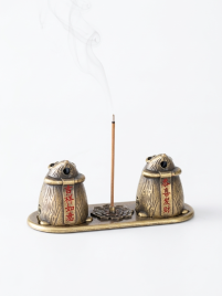 Подставка для благовоний Хомяки 12 х 4 х 4 см