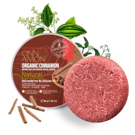 Твердый шампунь для волос с экстрактом Корицы (Natural Organic Cinnamon Shampoo Soap) 60 г