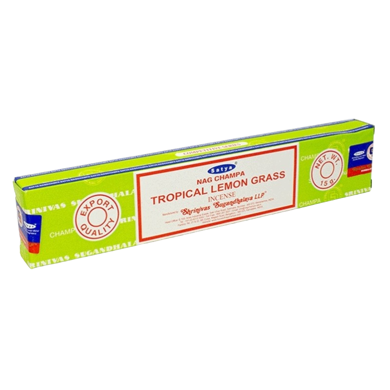 Благовоние Тропический Лемонграсс Сатья (Tropical Lemon Grass Satya) 15г