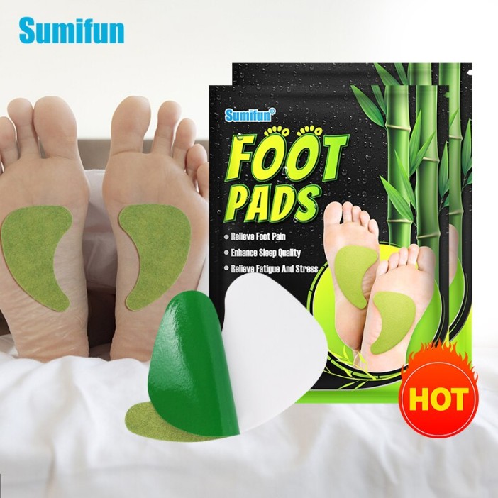 Пластырь от усталости стоп (Foot Pads Sumifun) 6 шт