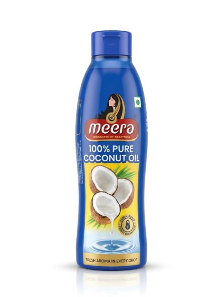 Масло кокосовое чистое Меера (Coconut Oil Meera) 100 мл
