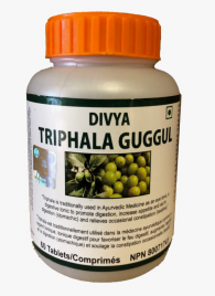 Трифала Гуггул Патанджали (Divya Triphala Guggul Patanjali) 60 табл
