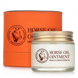 Крем для лица от морщин с лошадиным маслом (Horse oil cream Bioaqua) 70 г