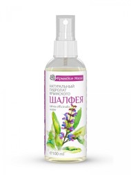 УЦЕНКА! Гидролат для лица Шалфей натуральный спрей БЕЗ КОЛПАЧКА (Крымские масла) 100 мл