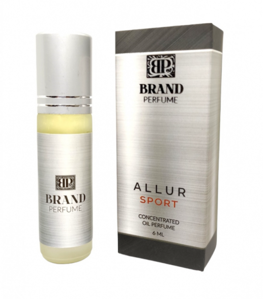 Масляные духи Аллюр спорт (Allur Sport Brand Perfume) 6 мл