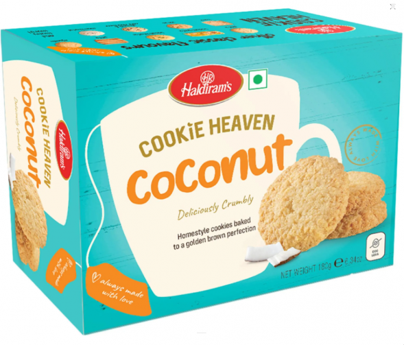 Печенье кокосовое Халдирамс (Coconut Cookie Heaven Haldirams) 180 г
