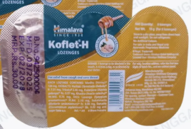 Кофлет-Х леденцы Имбирь Хималая (Koflet-H Ginger Himalaya) 6 шт
