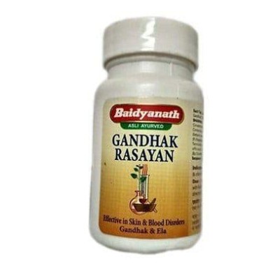 Гандхак Расаян Бадьянатх (Gandhak Rasayan Baidyanath) 40 табл