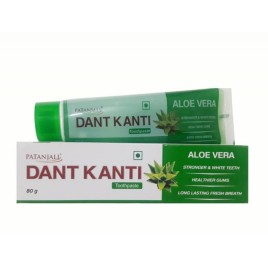 Зубная паста Дант Канти Алоэ Вера (Dant Kanti Aloe Vera Patanjali) 80 г