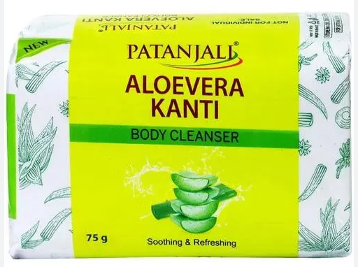 Мыло Алоэ Вера Патанджали (Aloe Vera Kanti Soap Body Cleanser Patanjali) 75 г