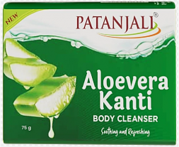 Мыло Алоэ Вера Патанджали (Aloe Vera Kanti Soap Body Cleanser Patanjali) 75 г
