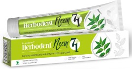 Зубная паста с Нимом 7в1 без парабена и фтора Хербодент (Neem 7in1 Toothpaste Herbodent) 185 г