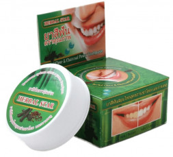 Зубная паста Гвоздика и Уголь (Clove & Charcoal Power Toothpaste Herbal Star) 30 г