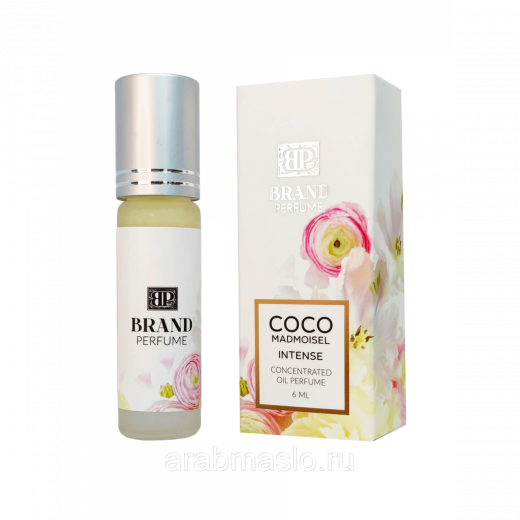 Масляные духи Коко Мадмуазель Интенс ролик (Brand Perfume Coco Madmoisel Intense) 6 мл — 