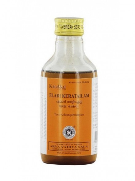 Элади Кера Тайлам масло Коттаккал (Eladi KeraTailam Kottakkal) 200 мл