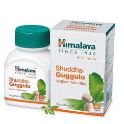 УЦЕНКА! Шуддха Гуггул Хималая ПОМЯТА УПАКОВКА (Shuddha Guggulu Himalaya) 60 табл 